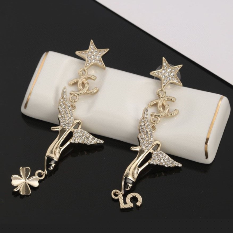 Ch*el earrings